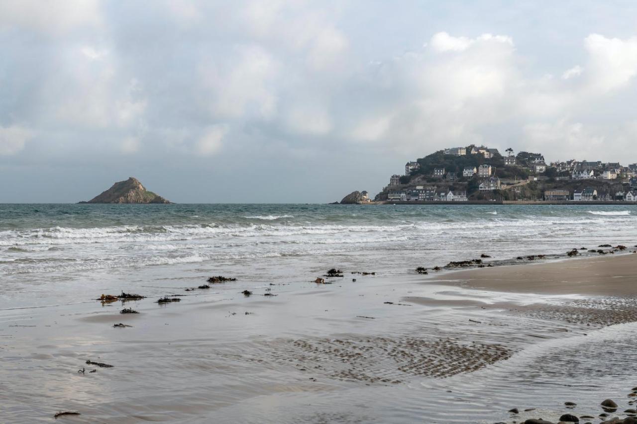 Un sejour face a la grande plage de Pleneuf Extérieur photo